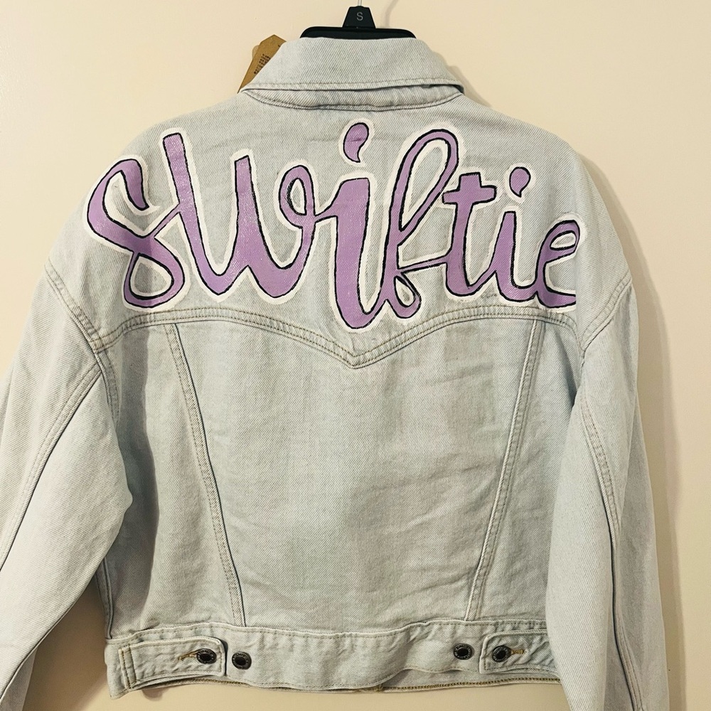 Women's Light blue Swiftie Denim Jacket